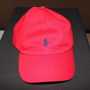 Polo By Ralph Lauren Iconic Chino Hat Red O/S